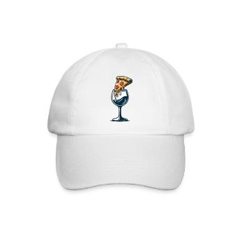 Pizza Recovery Freedom Inspirational - Baseball Cap - white/white - Front