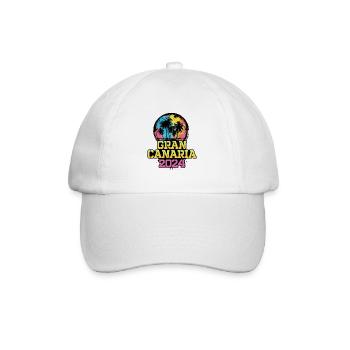 Gran Canaria 2024 Travel Holidays - Baseball Cap - white/white - Front