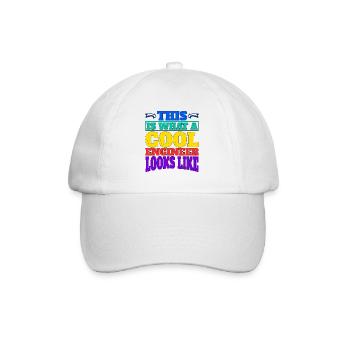 This Is What A Cool Engineer Looks Like 2 - Baseball Cap - white/white - Front