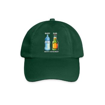 BÉBÉ PAPA BONNE FÊTE DES PÈRES - Casquette classique - vert bouteille - Devant