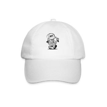 Petanque ball goes to the Boules Petanque Team Cap Boule - Baseball Cap - white/white - Front