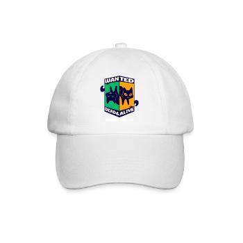 Physique Quantique Nerd Mort + Vivant Schrödingers - Casquette classique - blanc/blanc - Devant