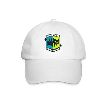 Physique Quantum Nerd Dead Alive Le chat de Schrödinger - Casquette classique - blanc/blanc - Devant