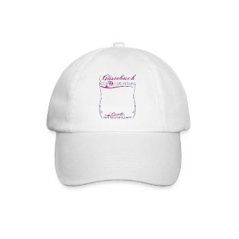 90th Birthday Man and Woman Guestbook - Baseball Cap - white/white - Front