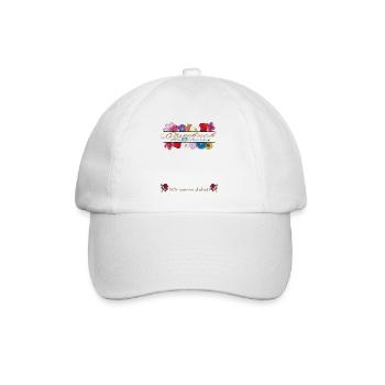 90th Birthday Man and Woman Guestbook - Baseball Cap - white/white - Front