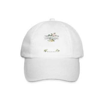 90th Birthday Man and Woman Guestbook - Baseball Cap - white/white - Front