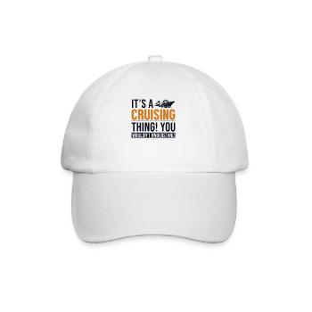 It's a Cruising Thing Cruise Ship Passangers - Baseball Cap - white/white - Front