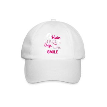 Coiffeur Coiffeur Coiffeur Coiffeur - Casquette classique - blanc/blanc - Devant