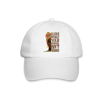 Juneteenth black history 1865 melaning african - Baseball Cap - white/white - Front