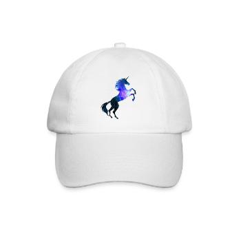 Unicorn Galaxy Symbol T-Shirt Universe Magical - Baseball Cap - white/white - Front