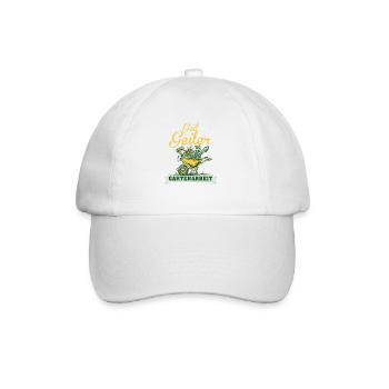 Horny Horny Gardener Gardener Gardener Saying - Baseball Cap - white/white - Front