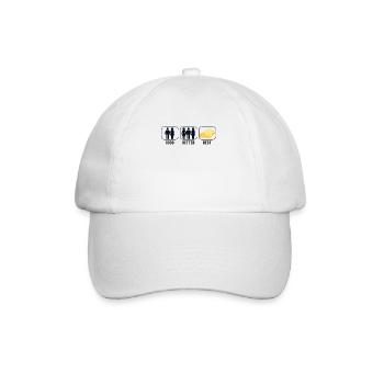 Bon Meilleur Meilleur Gouda Fromager Queso - Casquette classique - blanc/blanc - Devant