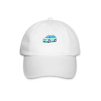 Cute and ascetic car fashion - Baseball Cap - white/white - Front