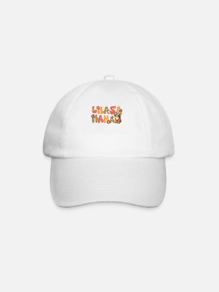 Lhasa Apso Groovy Lhasa Mama - Baseballkappe - Weiß/Weiß