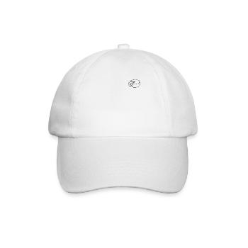 Gouda Logo Emblem Cheesemonger Maker Queso Gouda - Baseball Cap - white/white - Front