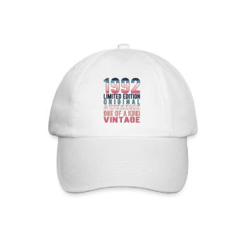 Edition Limitée Depuis 1992 Anniversaire Millésime 1992 - Casquette classique - blanc/blanc - Devant