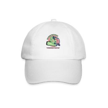 Meine erste Kettensäge - Baseballkappe - Weiß/Weiß - Vorne