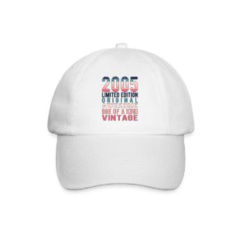 Edition limitée depuis 2005 Anniversaire Millésime 2005 - Casquette classique - blanc/blanc - Devant