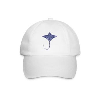 Ray – Elegant Float of the Seas - Baseball Cap - white/white - Front