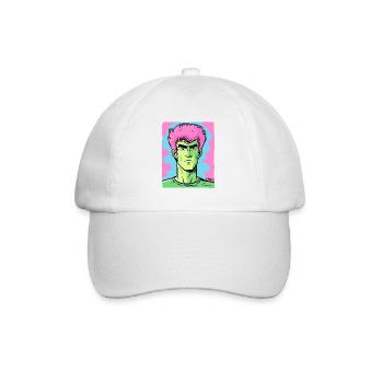 Couleurs vives : Lee le karaté Bruce - Casquette classique - blanc/blanc - Devant