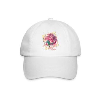 Donnez-vous de l’espoir Fleurs d’amandier - Casquette classique - blanc/blanc - Devant