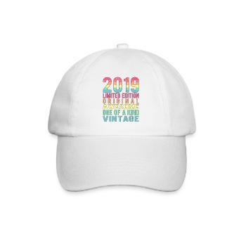 Edition limitée depuis 2019 Anniversaire Millésime 2019 - Casquette classique - blanc/blanc - Devant