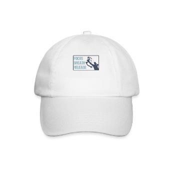 Bogensport Bogenschütze Bogenschießen Pfeil Bogen - Baseballkappe - Weiß/Weiß - Vorne