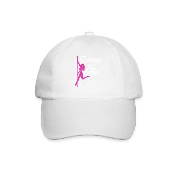 Danseur De Pole Dance, Pole Dance, Pole Dance - Casquette classique - blanc/blanc - Devant