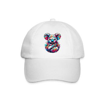 Koala - Baseball Cap - white/white - Front