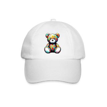 Orso orsacchiotto Teddy Bear - Baseball Cap - white/white - Front