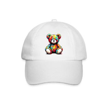 Orso orsacchiotto Teddy Bear - Baseball Cap - white/white - Front