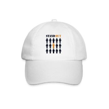 Stand Out Prison Guard Police Officer Corrections - Baseball Cap - white/white - Front