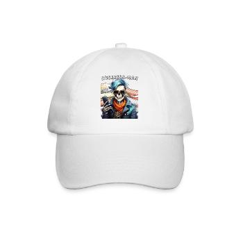SKELETON MAN BUSINESS MAN - Baseball Cap - white/white - Front