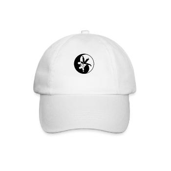 Judoka Taekwondo Karate Aikido Ju-Jutsu - Baseballkappe - Weiß/Weiß - Vorne