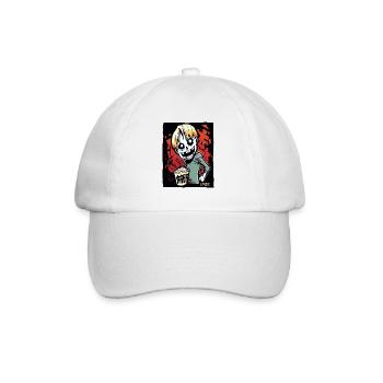Funny Funky Young GEN Z-ombie - Baseball Cap - white/white - Front