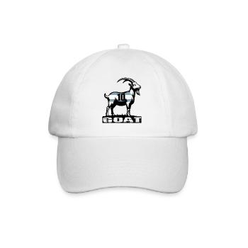 CHÈVRE - Casquette classique - blanc/blanc - Devant