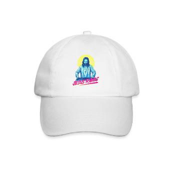 Rave, Techno, House, Party, EDM, Festival, Goa, Electro - Casquette classique - blanc/blanc - Devant