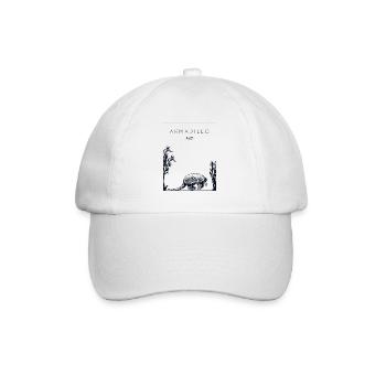 Armadillo Chinese Hanzi Pink Fairy Chlamyphoridae - Baseball Cap - white/white - Front