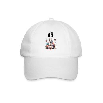 Cheval Drôle Dire Nope Cavalier Amoureux des chevaux - Casquette classique - blanc/blanc - Devant