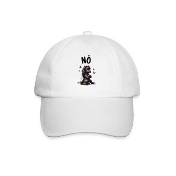 Cheval Drôle Dire Nope Cavalier Amoureux des chevaux - Casquette classique - blanc/blanc - Devant