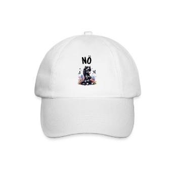 Cheval Drôle Dire Nope Cavalier Amoureux des chevaux - Casquette classique - blanc/blanc - Devant