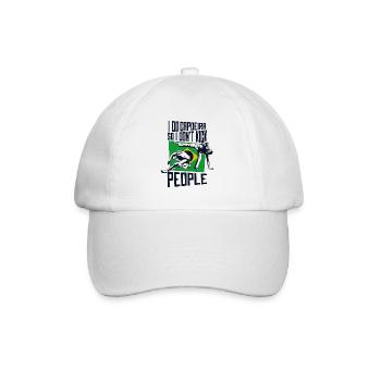 I Do Capoeira So I Don't Kick People Ginga Dance - Baseball Cap - white/white - Front