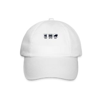 Bon Meilleur Meilleur Bison Bison Buffalo Bison d’Amérique - Casquette classique - blanc/blanc - Devant
