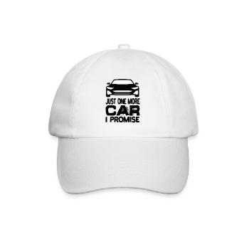 Juste une voiture de plus, je promets au conducteur de voiture - Casquette classique - blanc/blanc - Devant