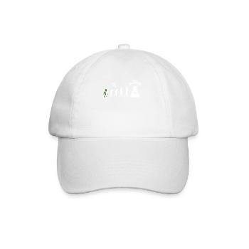 Extraterrestre, OVNI, UAP, Espace, Objet volant spatial - Casquette classique - blanc/blanc - Devant