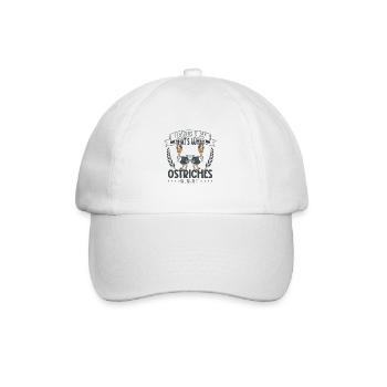 Plumes et joie - Bouquet - Casquette classique - blanc/blanc - Devant