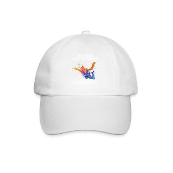 Skydive Freefly Fallschirmspringer Shirt Skydiving - Baseball Cap - white/white - Front