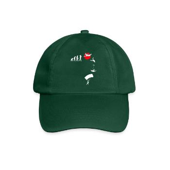 Skydive Freefly Fallschirmspringer Shirt Skydiving - Baseball Cap - bottle green - Front