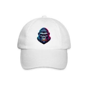 Gorille - Casquette classique - blanc/blanc - Devant