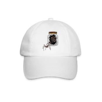 Araignées d’Halloween Arachnides Phobie des araignées - Casquette classique - blanc/blanc - Devant